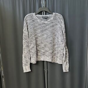 DKNY Black and White Knit Women's Sweater